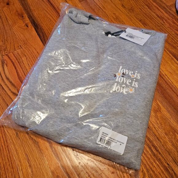 Bandier x Sincerely Jules The Juniper Sweatshirt Vintage Heather Grey Medium - Picture 13 of 15